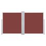 Voir la diapositive 4 : VIDAXL Auvent lateral retractable Marron 120 x 600 cm