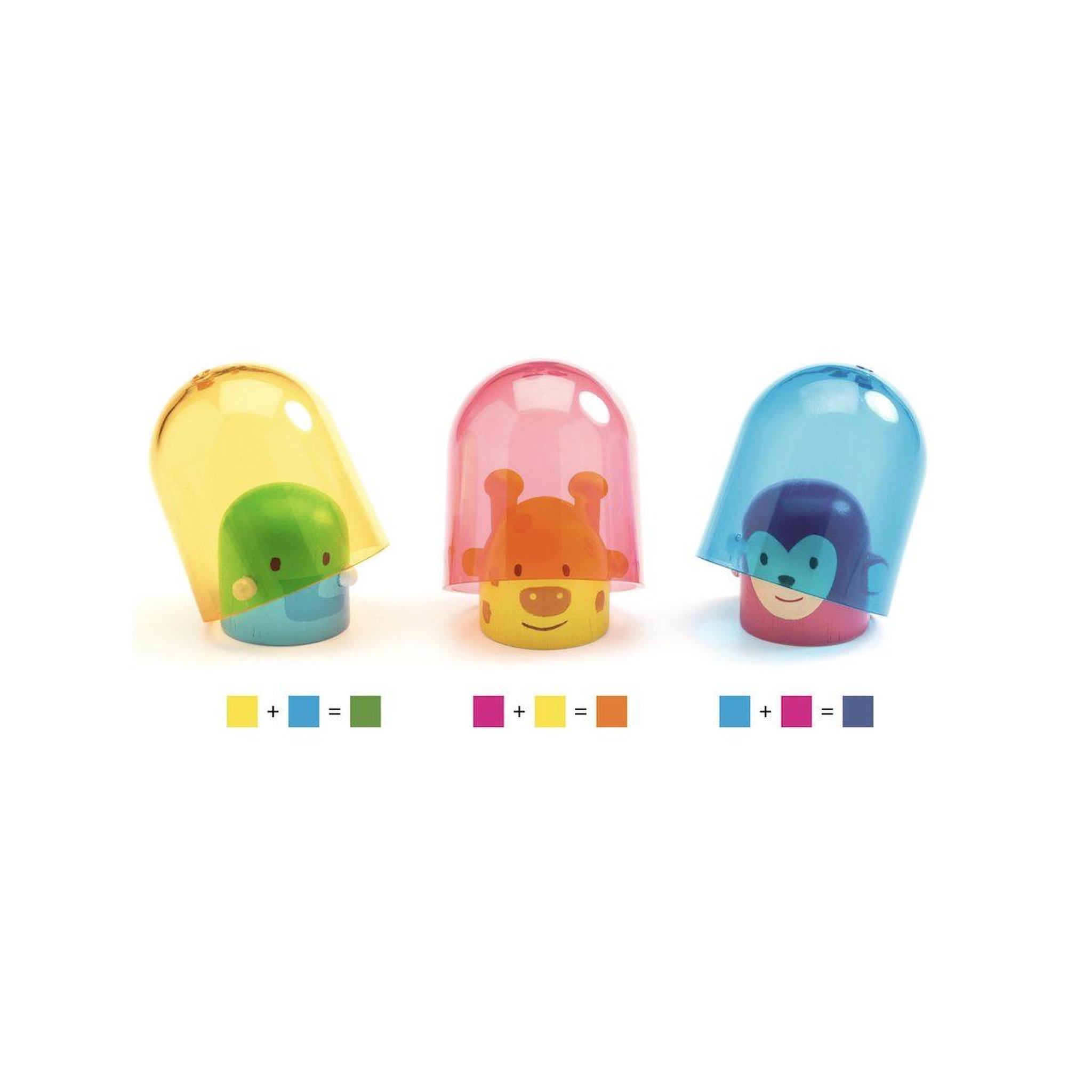 Voir la diapositive 2 : Djeco Jouet a trainer train rainbow -