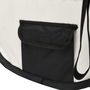 Voir la diapositive 5 : VIDAXL Parc pliable pour chien avec sac de transport Noir 145x145x61cm