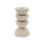 Voir la diapositive 1 : Paris Prix Chandelier Design  Dune  15cm Crème
