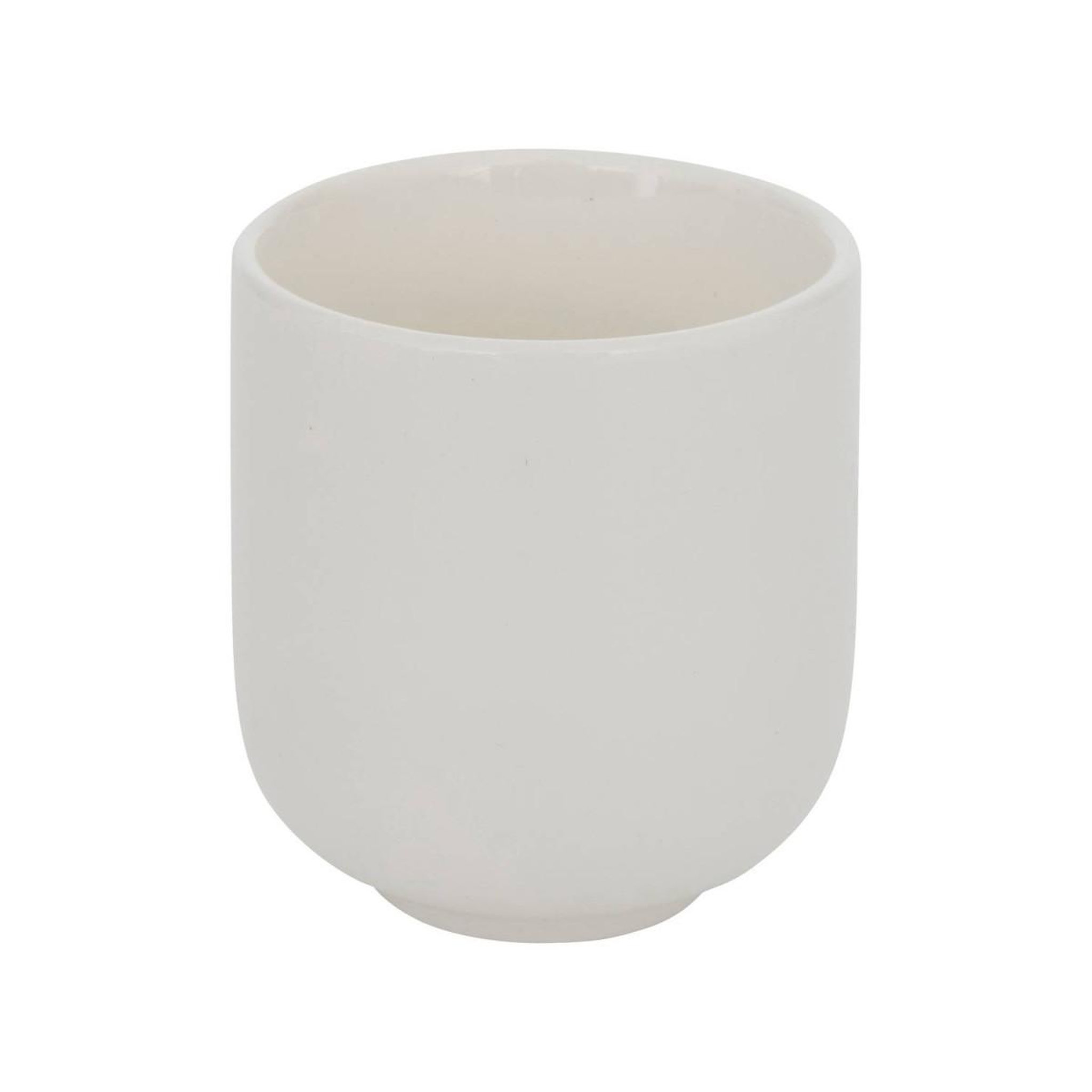 Voir la diapositive 3 : SECRET DE GOURMET Coffret 4 tasses & sous-tasses  elégance  10cl blanc