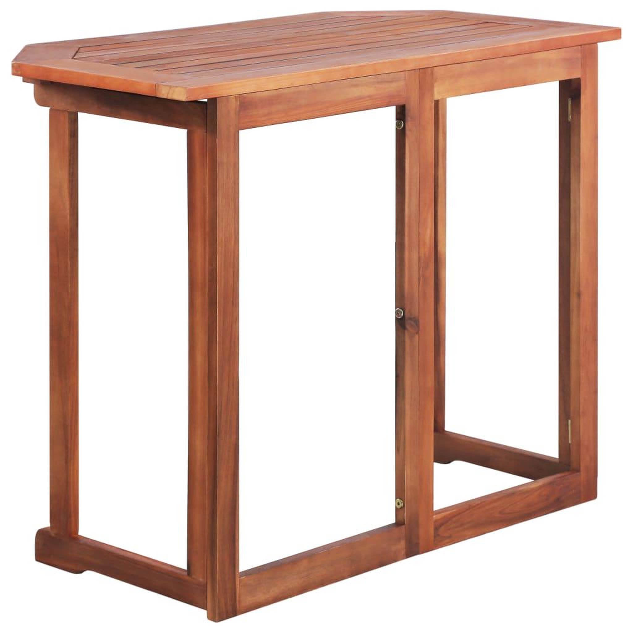 Voir la diapositive 5 : VIDAXL Table de bistro 90x50x75 cm Bois d'acacia massif