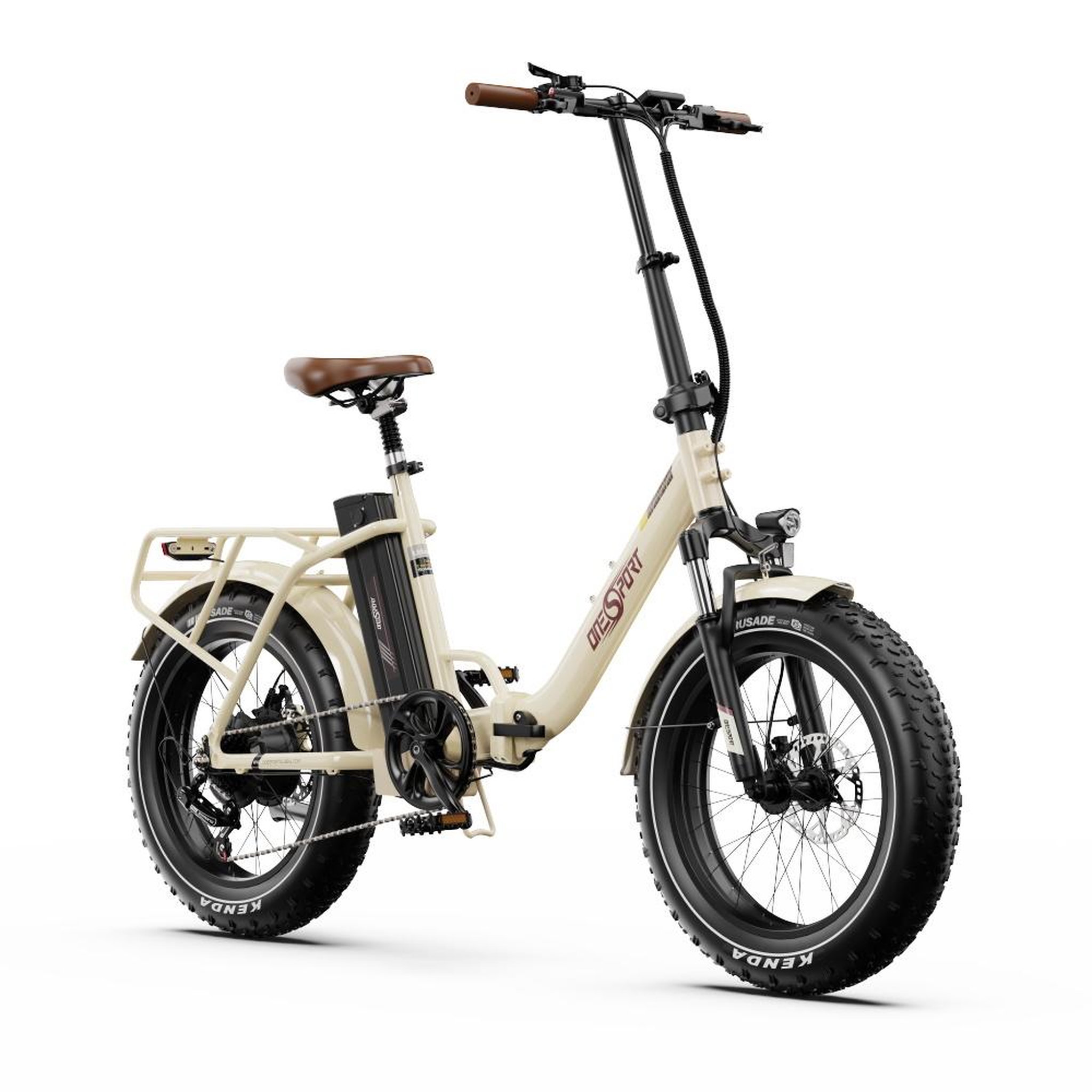 Voir la diapositive 2 : ONESPORT Vélo électrique pliable Onesport OT16 Max, 20 pouces