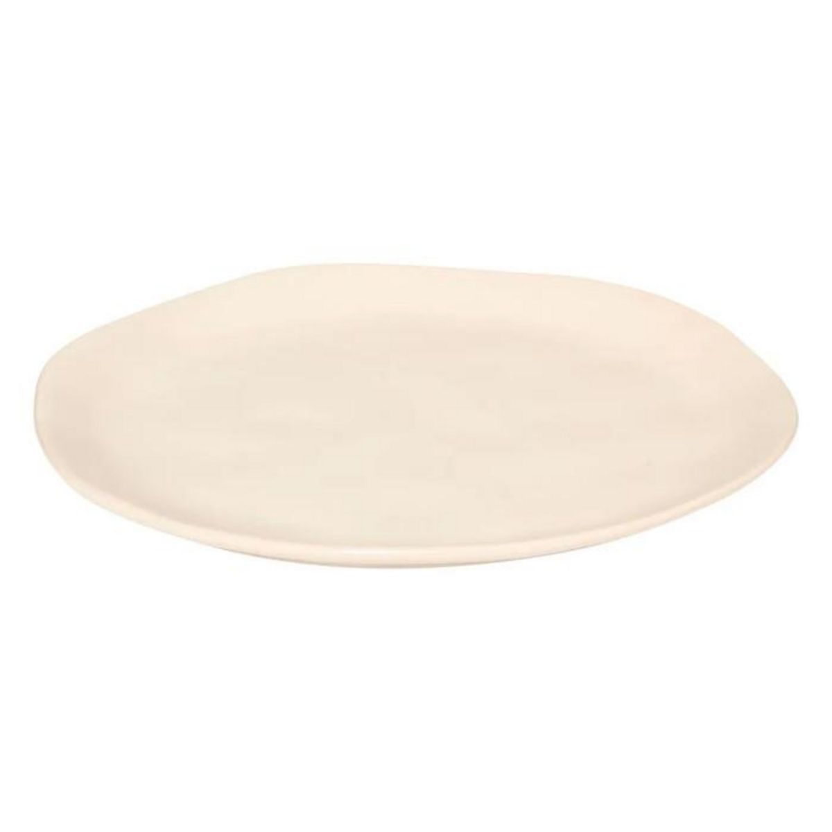 SECRET DE GOURMET Lot de 6 Assiettes à Dessert  Noe  20cm Beige