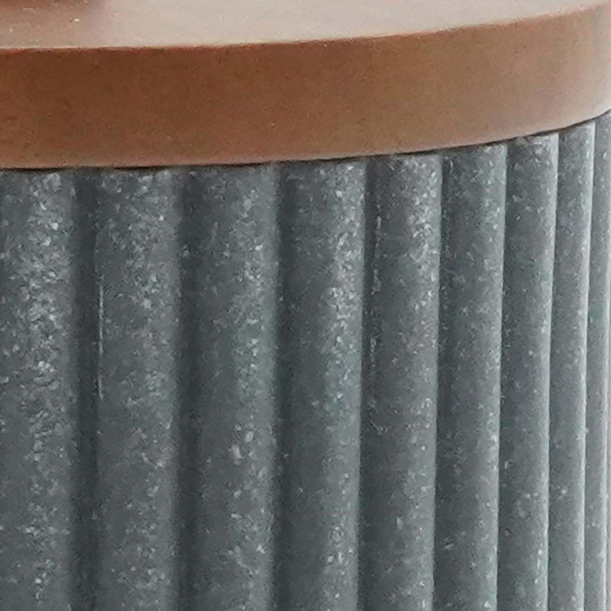 Paris Prix Pot à Cotons Design  Niagara  10cm Anthracite
