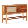Voir la diapositive 6 : VIDAXL Buffet 118x30x76 cm Bois de recuperation massif