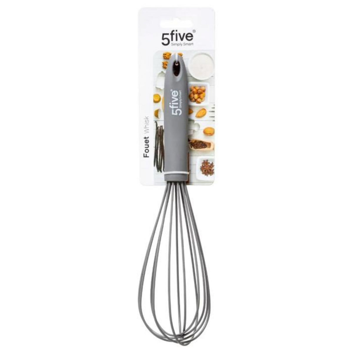 FIVE Fouet de Cuisine Silicone  Silitop  29cm Gris