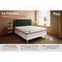 Voir la diapositive 3 : MARMOTTES&CO Ensemble LE TENDRE 90x190cm Ressorts ensachés + Mémoire de forme 7 zones de confort - Ep. 28cm + sommier Beige