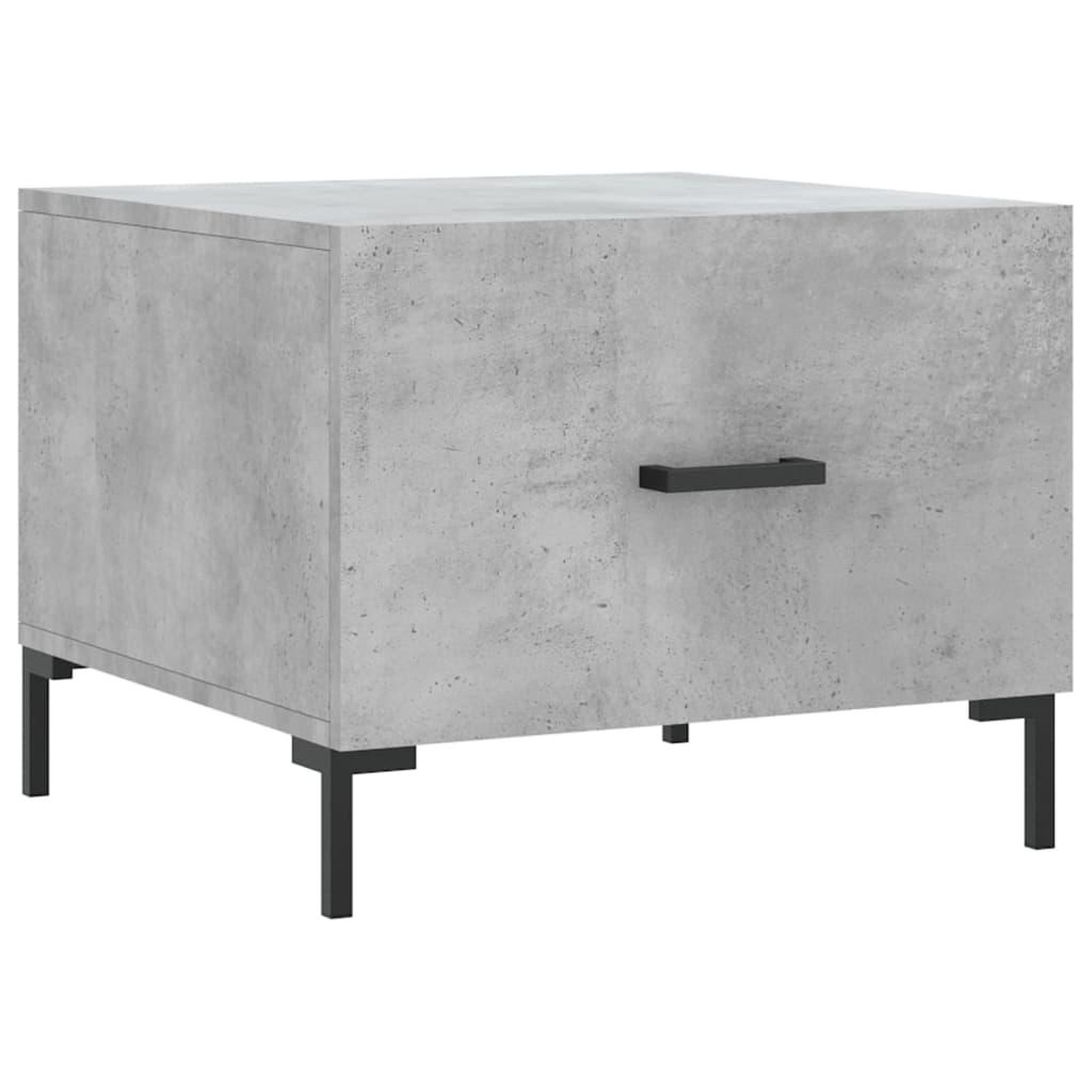 Voir la diapositive 5 : VIDAXL Tables basses 2 pcs gris beton 50x50x40 cm bois d'ingenierie
