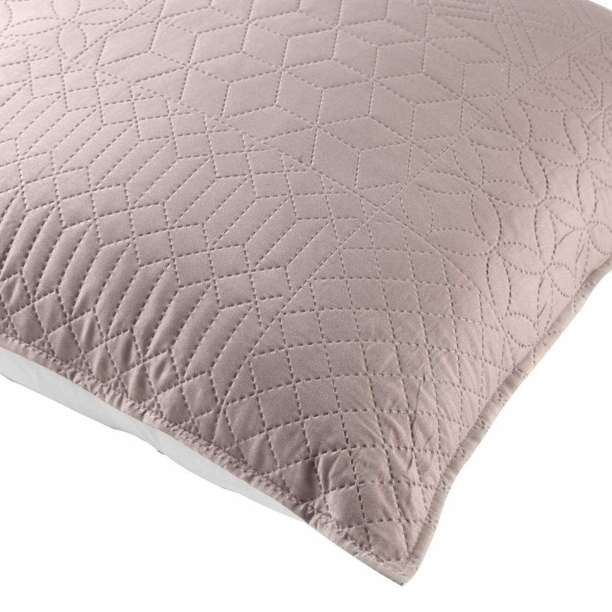 Douceur d'Intérieur Housse de coussin  cottage  45x45cm lin & blanc