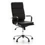 Voir la diapositive 1 : VS VENTA-STOCK Fauteuil de Bureau Morgan inclinable Noir, Cuir synthétique
