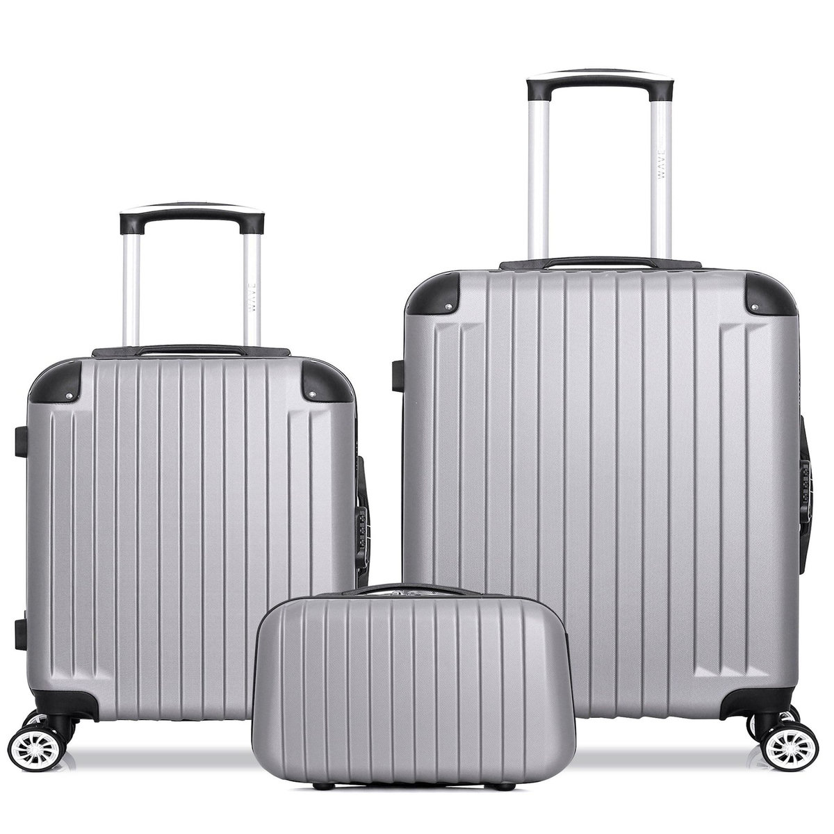 WAVE PARIS WAVE PARIS - Lot de 3 - Valise weekend, valise cabine et vanity TAGE