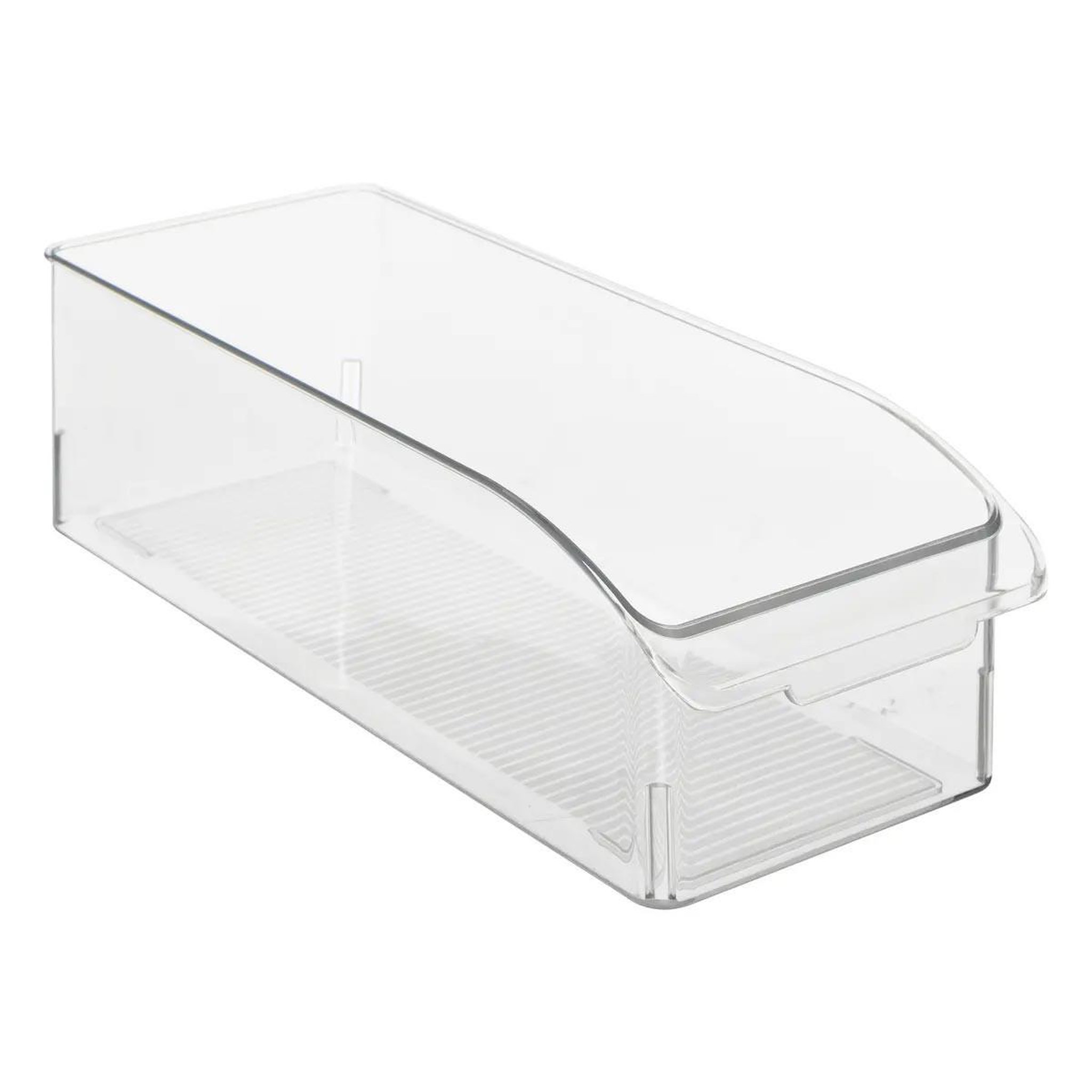 Voir la diapositive 4 : FIVE Lot de 3 bacs de rangement frigo  smart fridge  30cm transparent