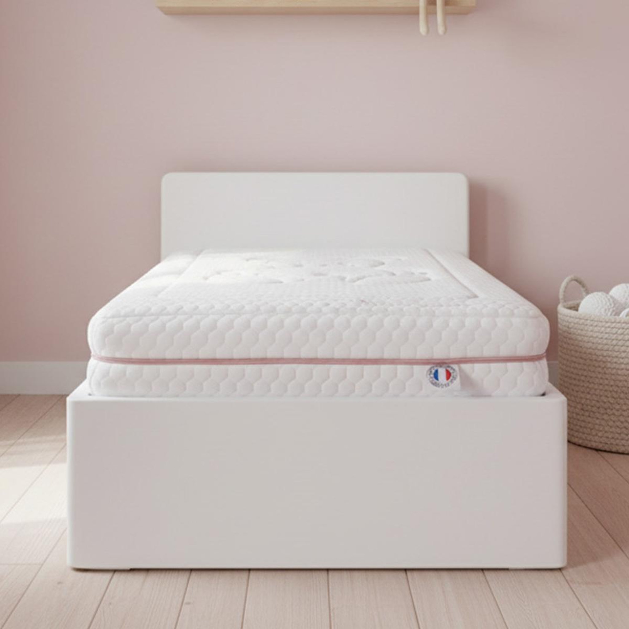 Voir la diapositive 6 : MINEA Minea | matelas sweet dreams rose bébé | mousses haute densité & supersoft