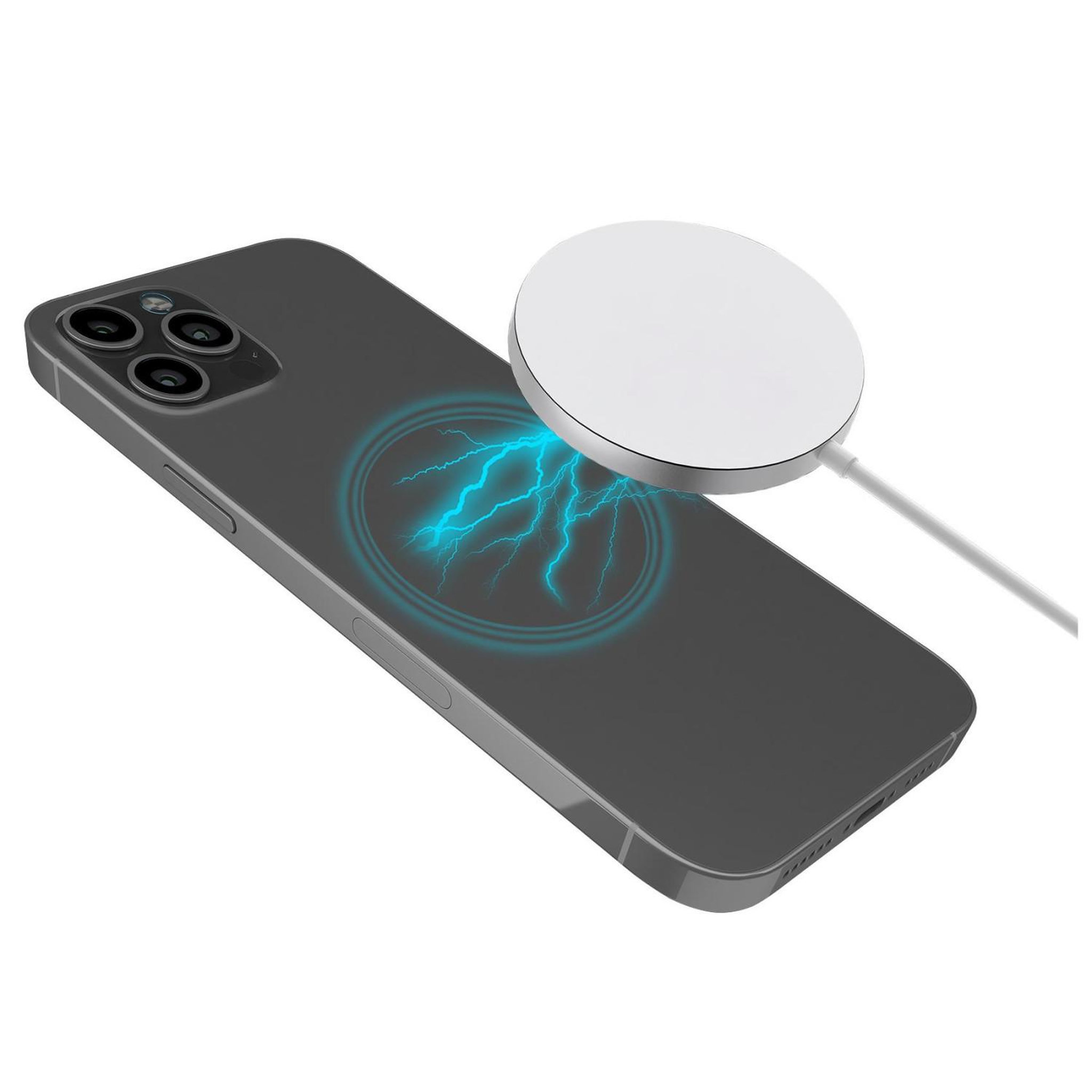 Voir la diapositive 3 : CELLY Celly MAGCHARGE chargeur d'appareils mobiles Smartphone Argent, Blanc USB Recharge sans fil Intérieure