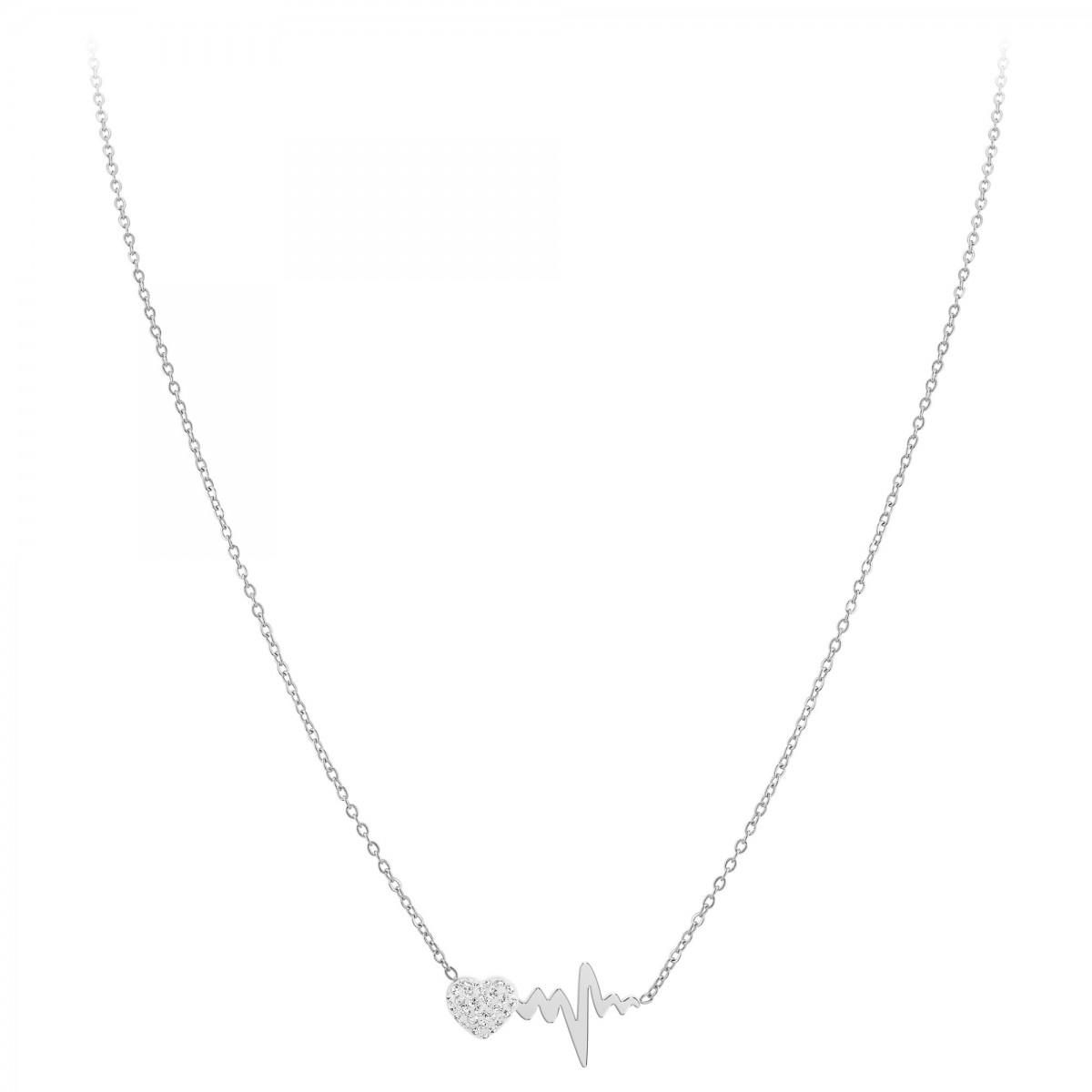 SC CRYSTAL Collier coeur par SC Crystal