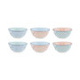 Voir la diapositive 1 : BJORN Bol PATTERN Ø15cm - 6 pièces - Pastel