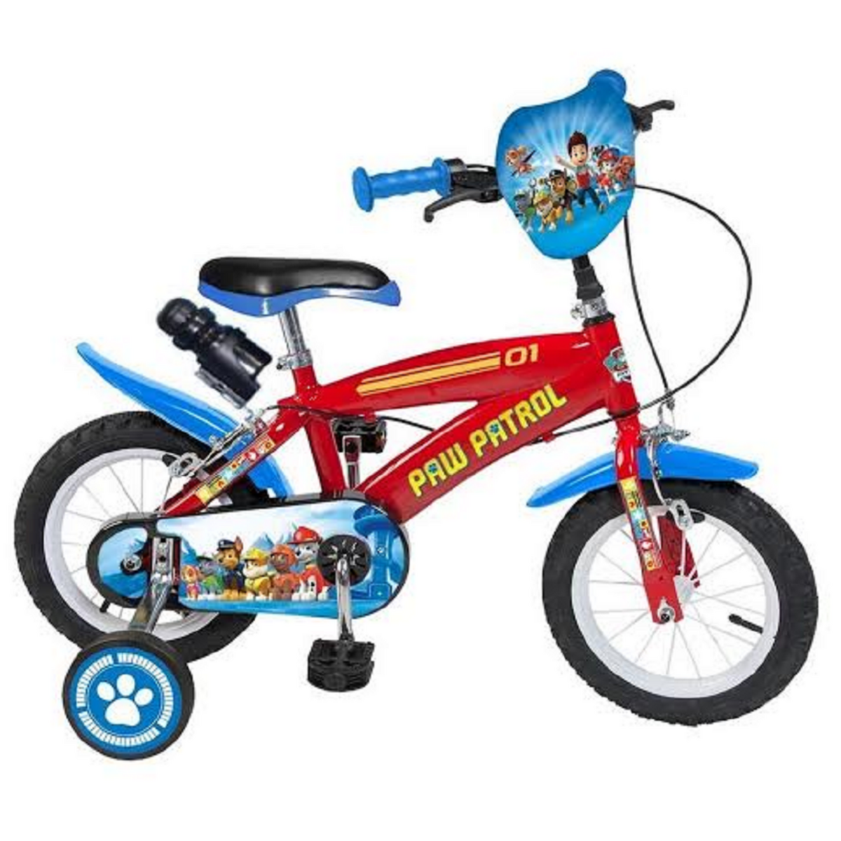 Nickelodeon Vélo 12 Garçon Licence Pat Patrouille + Casque pour