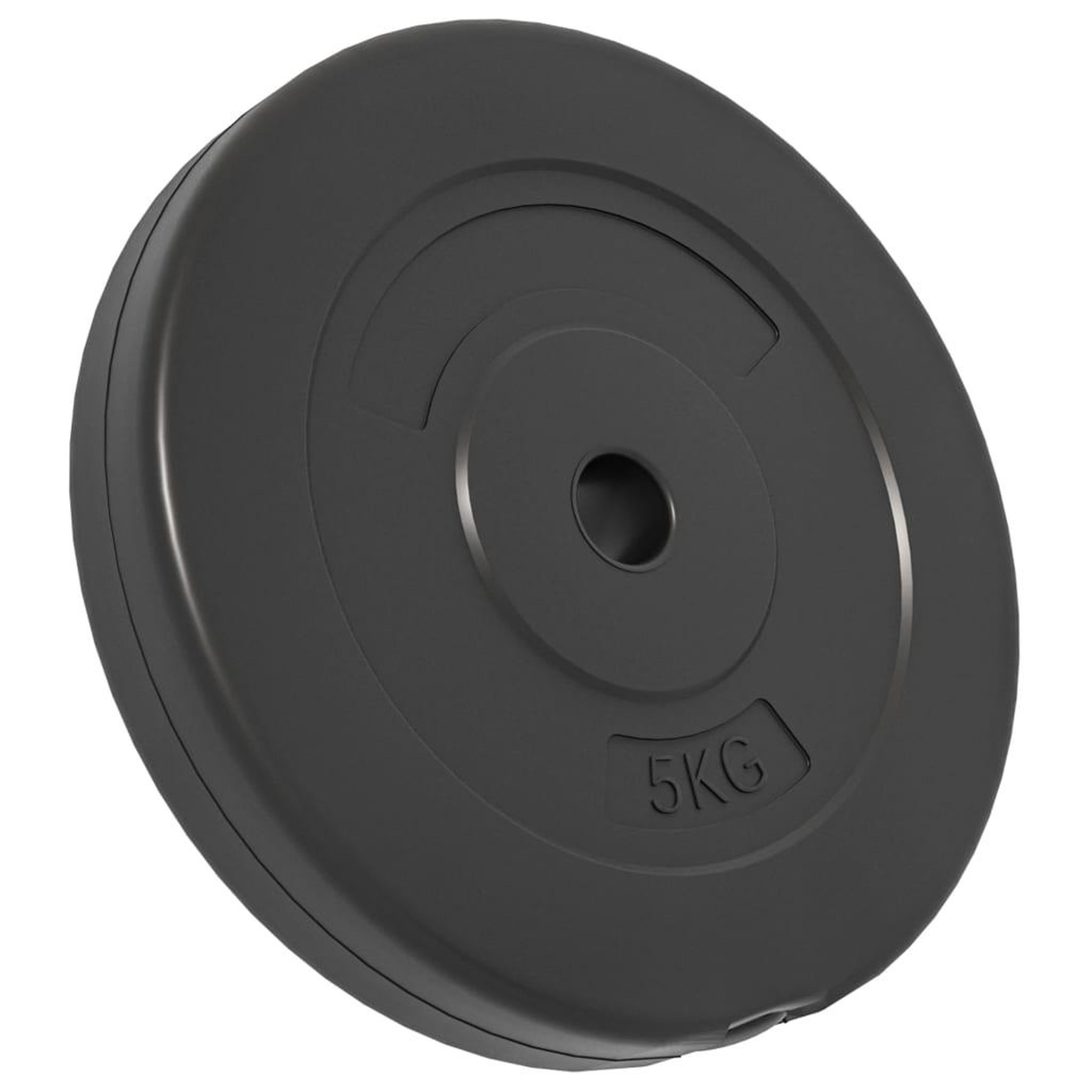 Voir la diapositive 3 : VIDAXL Plaques de poids 4 pcs 30 kg Beton
