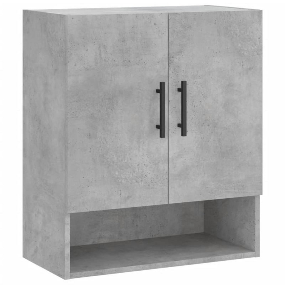 VIDAXL Armoire murale gris béton 60x31x70 cm bois d ingénierie