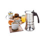 Voir la diapositive 2 : Fagor Cafetière Italienne Fagor en Acier Inoxydable 4 tasses