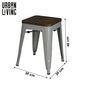 Voir la diapositive 2 : DIVERS Tabouret vintage