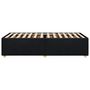 Voir la diapositive 5 : VIDAXL Cadre de lit sans matelas noir 80x200 cm tissu
