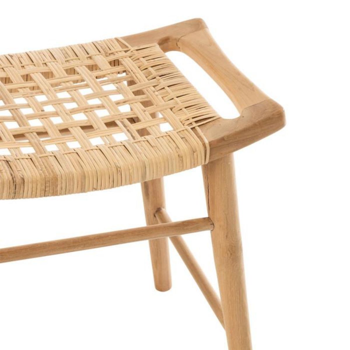 Paris Prix Tabouret en Teck  Alis  55cm Naturel
