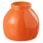 Paris Prix Vase Déco en Verre  Cocoon  20cm Orange