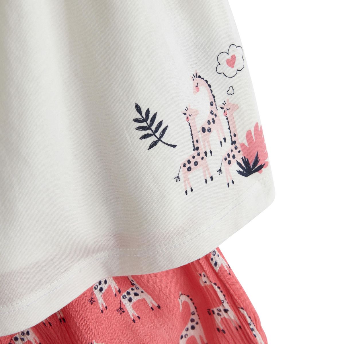 IN EXTENSO Ensemble débardeur + short bébé fille