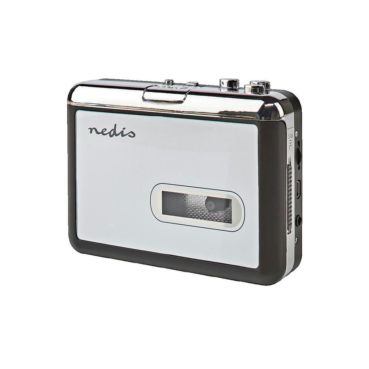 NEDIS Convertisseur cassette Nedis ACGRU100GY Gris