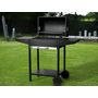 Voir la diapositive 2 : Habitat et Jardin Barbecue charbon de bois  Bizon  - 119 x 50 x 101 cm - Noir