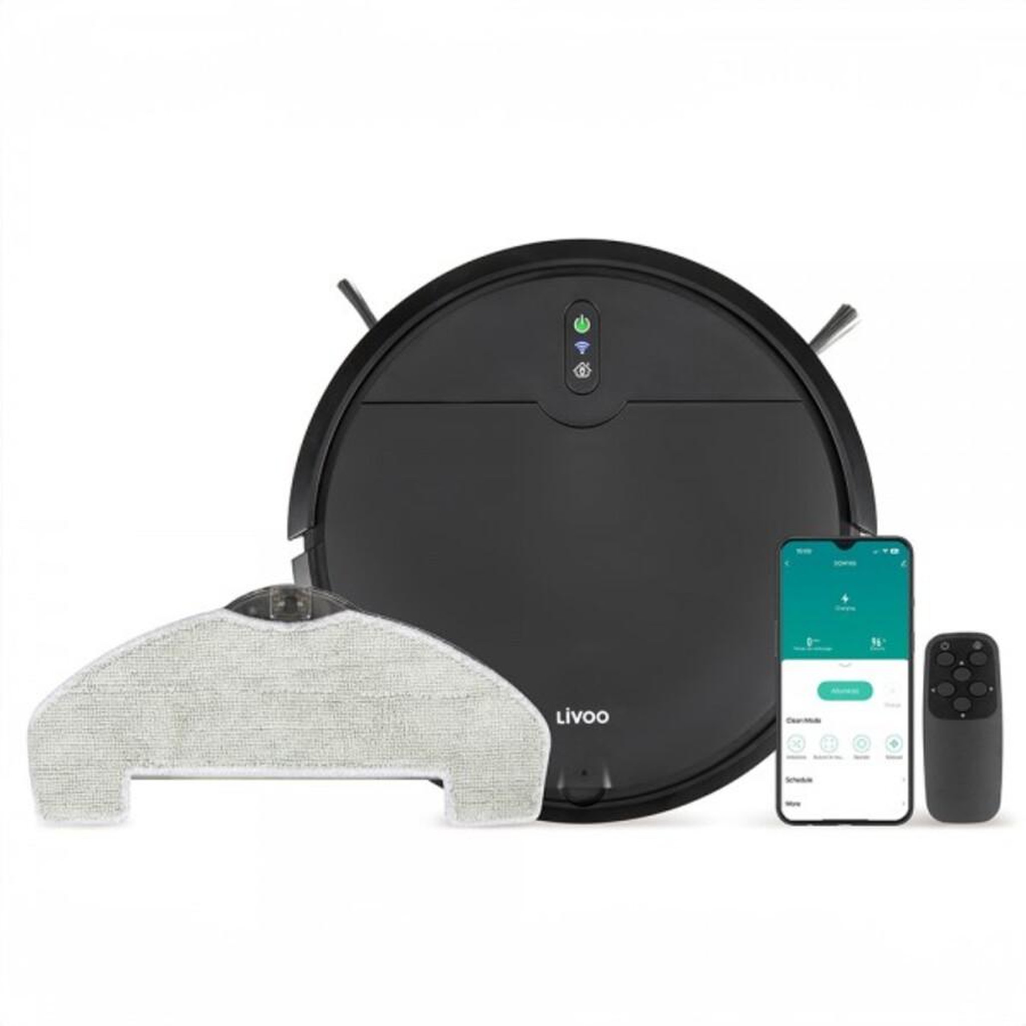 LIVOO Aspirateur robot laveur connecté - doh145