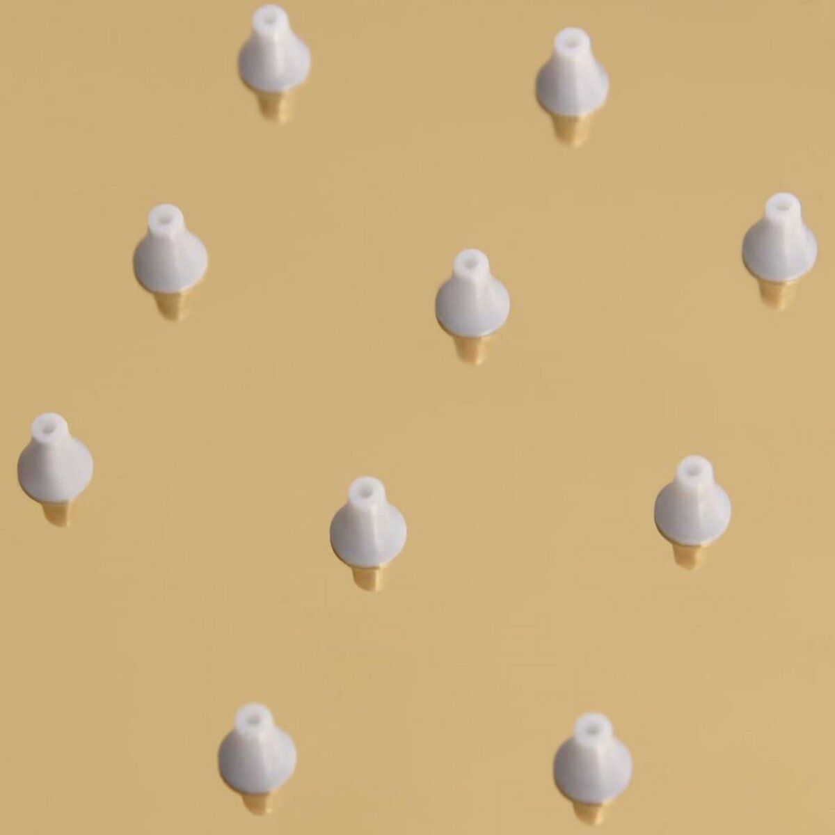 VIDAXL Pomme de douche pluie Acier inoxydable 50x50 cm Carree Dore