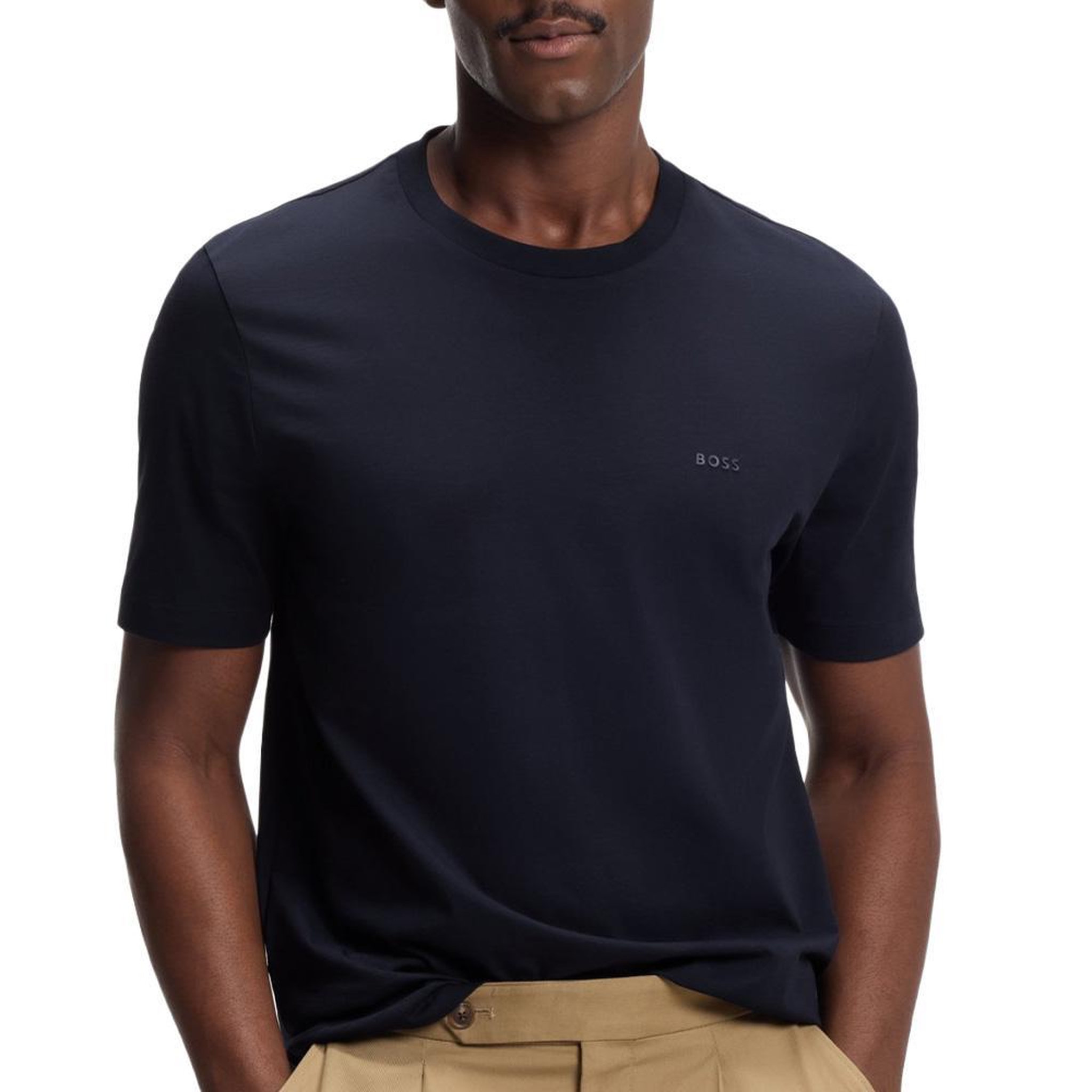 Hugo Boss T-shirt marine homme hugo boss thompson. Coloris disponibles : Bleu