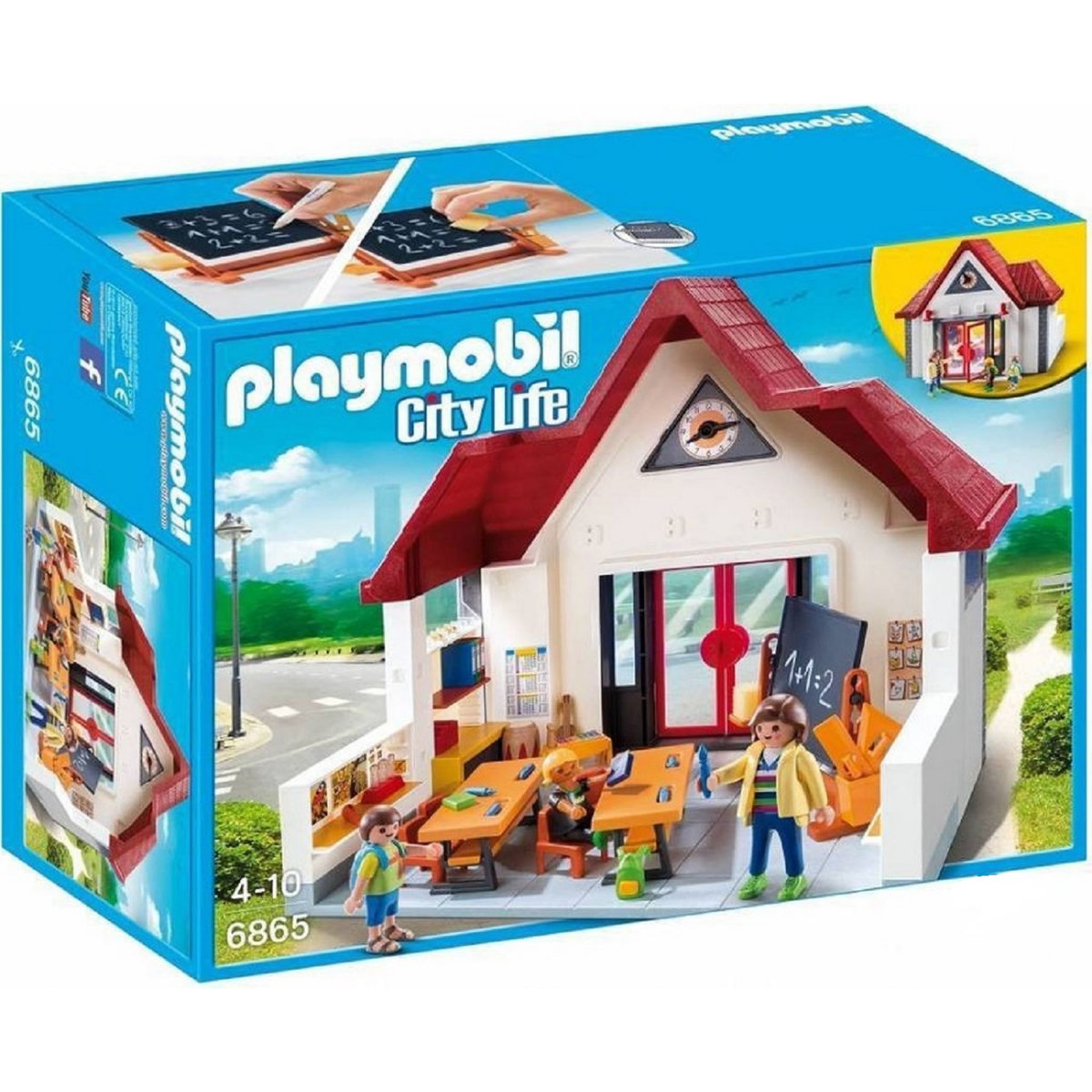 PLAYMOBIL 6865 - City Life - Ecole avec Salle de Classe