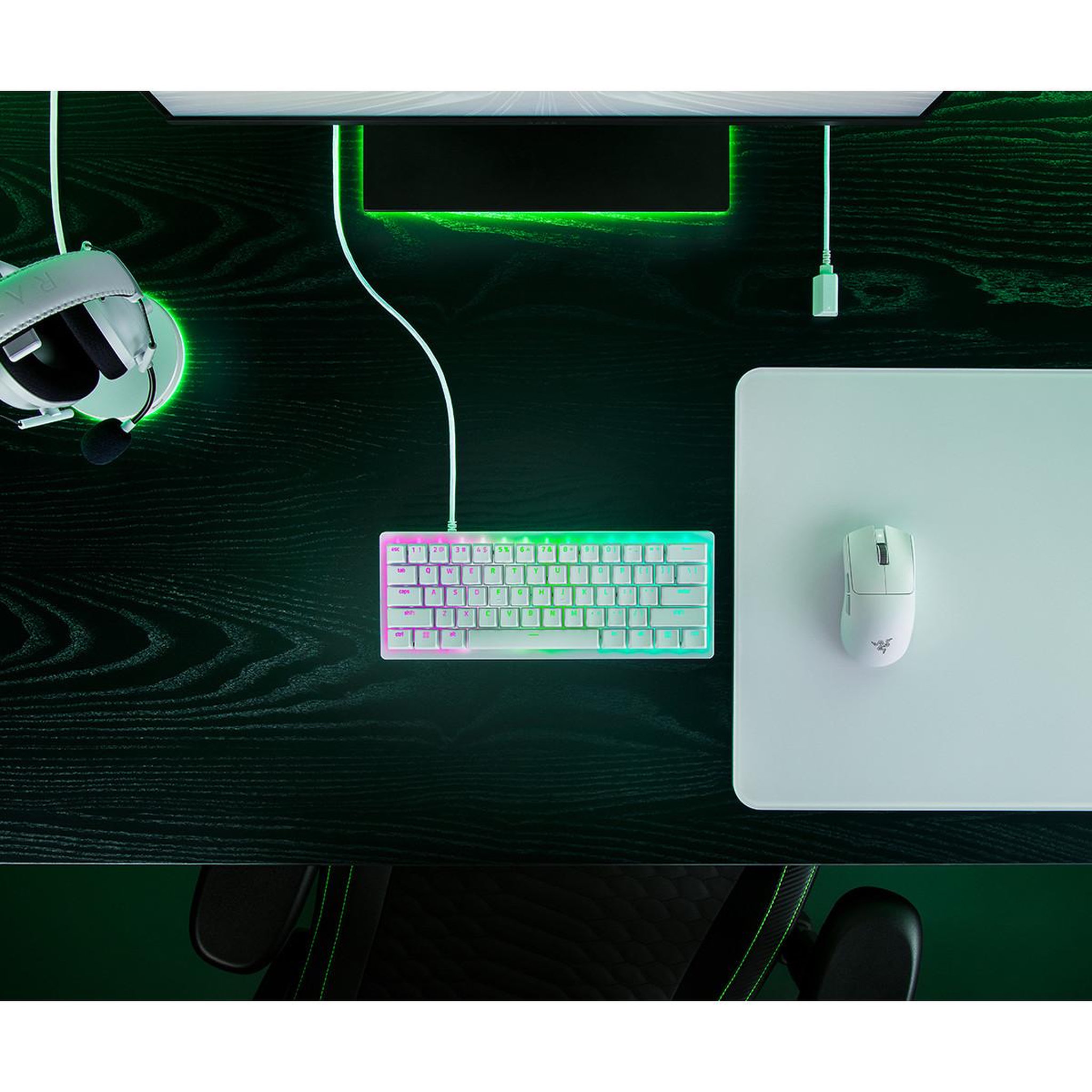 Razer Razer rz03-04990100-r3m1 clavier gaming usb qwerty blanc