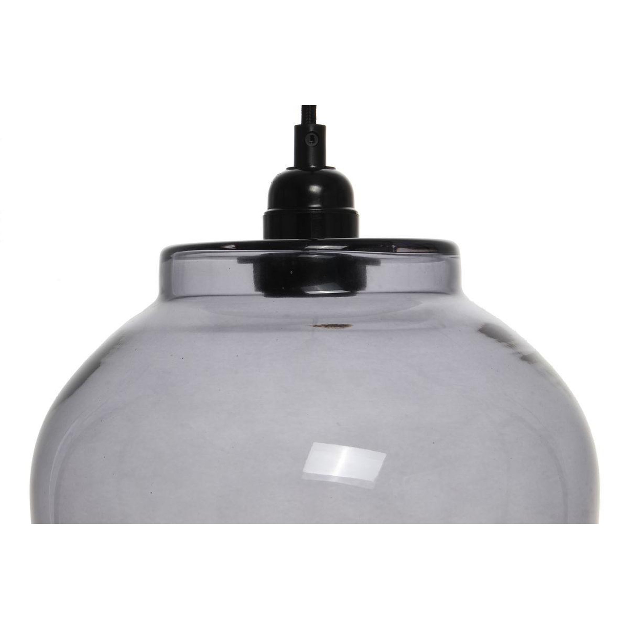 Voir la diapositive 3 : Paris Prix Lampe suspension en verre  sombra  29cm gris