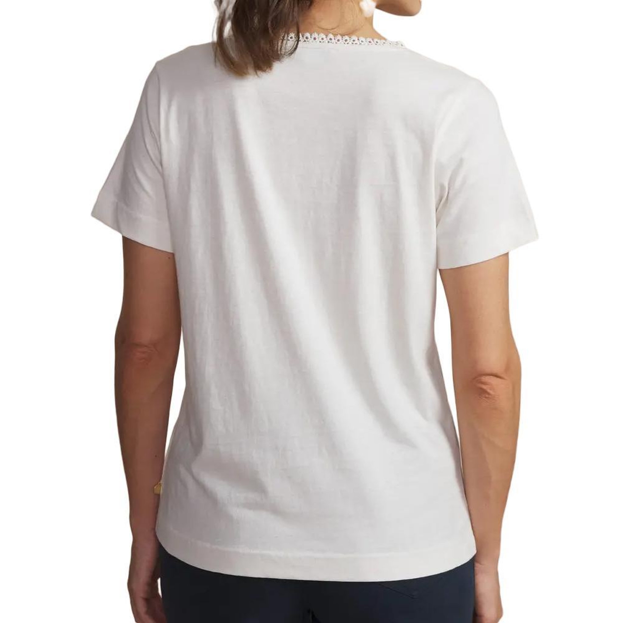 Voir la diapositive 5 : TBS T-shirt blanc femme tbs arctique 26