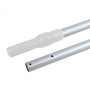 Voir la diapositive 3 : LINXOR Manche télescopique de 1.33 m à 2.40 m en aluminium pour épuisette, balai, brosse etc...