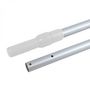 Voir la diapositive 3 : LINXOR Manche télescopique de 1.33 m à 2.40 m en aluminium pour épuisette, balai, brosse etc...