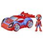 Voir la diapositive 5 : HASBRO Spidey véhicule lumineux + Figurine  