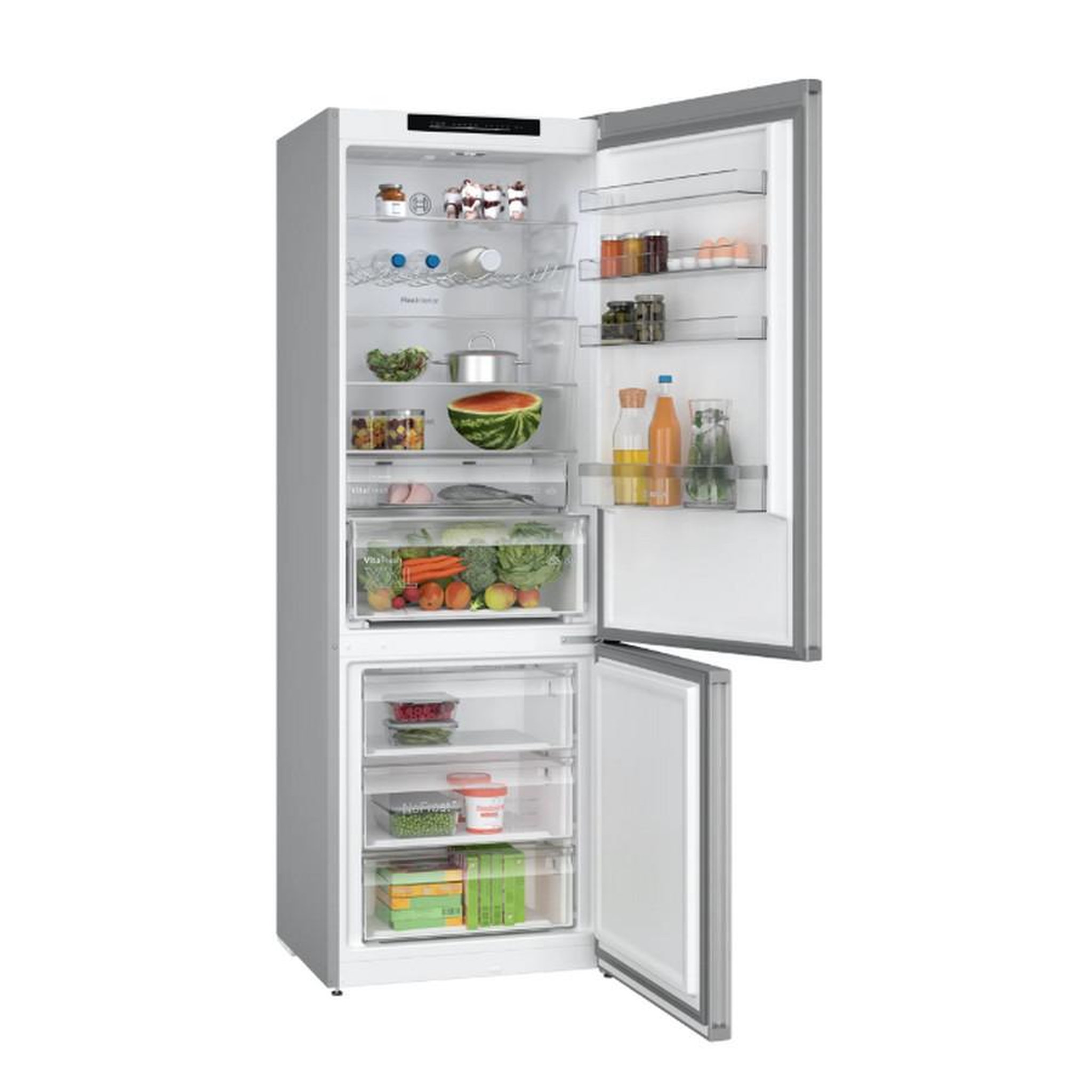 Voir la diapositive 3 : BOSCH Réfrigérateur combiné 70cm 440l nofrost - KGN492LDF