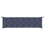 Voir la diapositive 5 : VIDAXL Coussins de banc de jardin lot de 2 bleu marine 200x50x7 cm