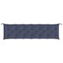 Voir la diapositive 5 : VIDAXL Coussins de banc de jardin lot de 2 bleu marine 200x50x7 cm