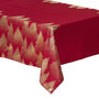 Voir la diapositive 1 : ATMOSPHERA Nappe 140x240 cm Sapin rouge or