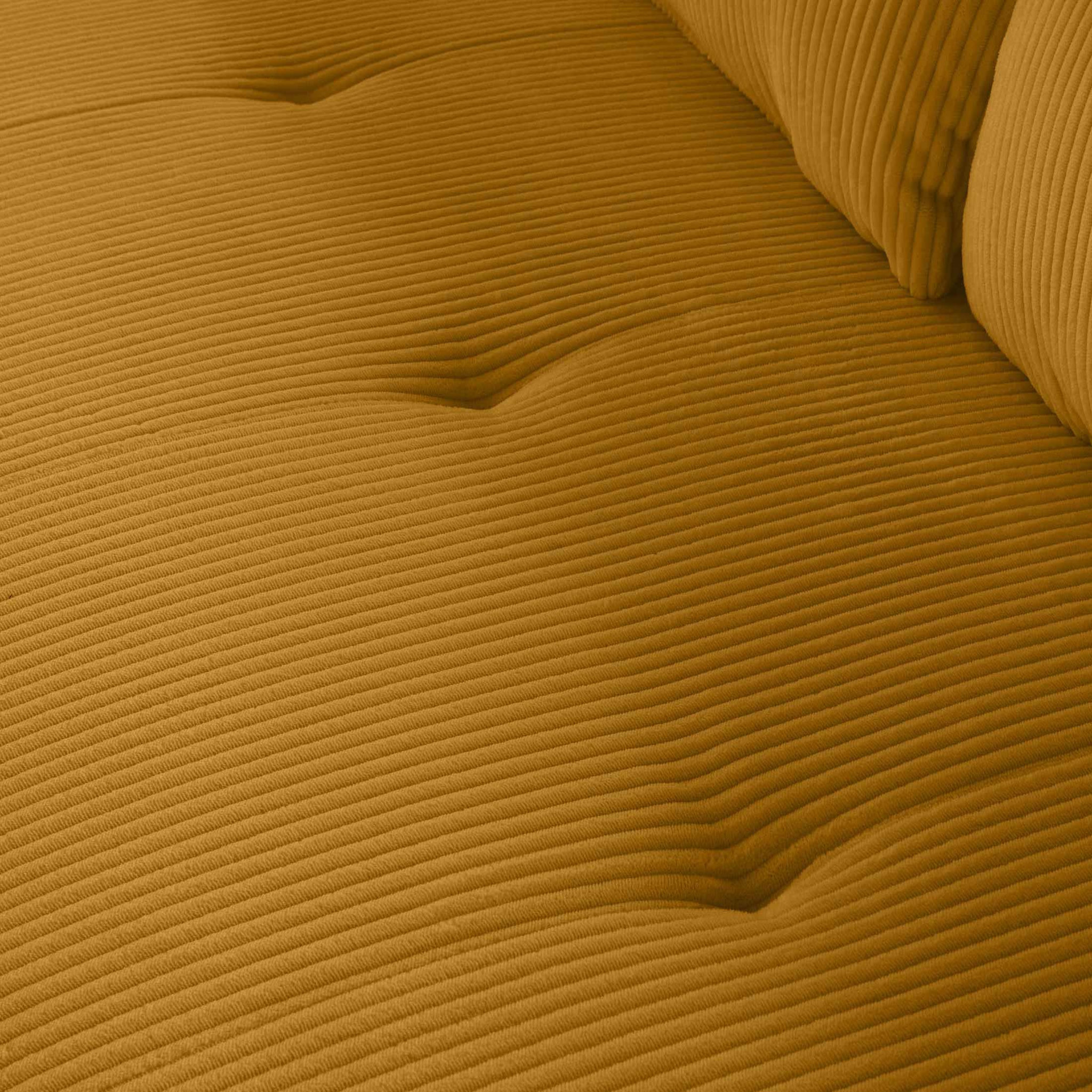 Voir la diapositive 5 : LISA DESIGN Onyx - canapé droit 2 places - en velours côtelé