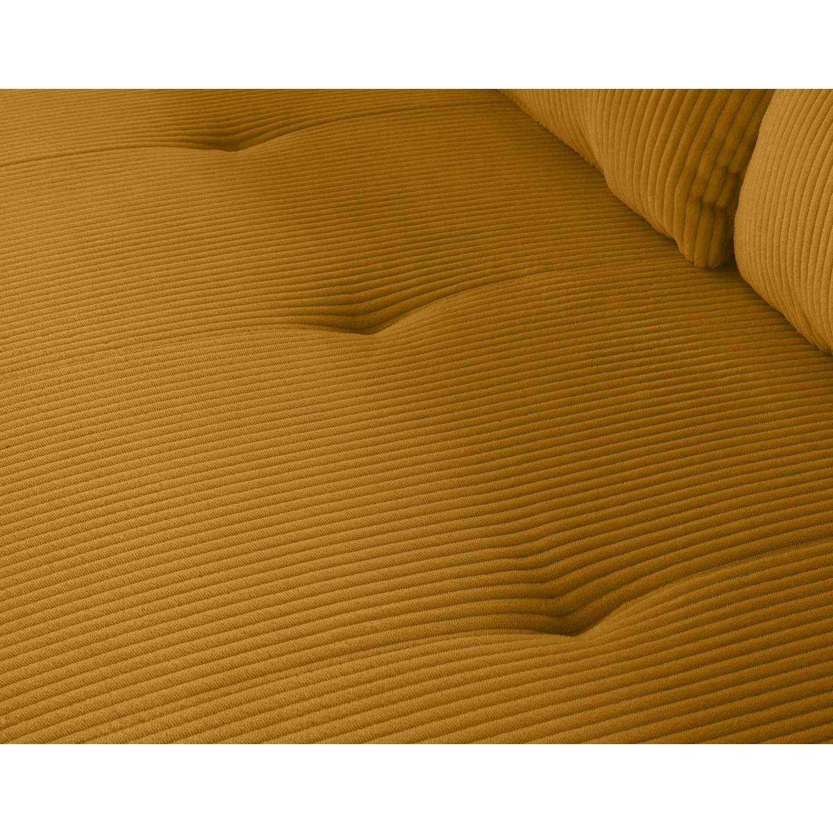 LISA DESIGN Onyx - canapé droit 2 places - en velours côtelé