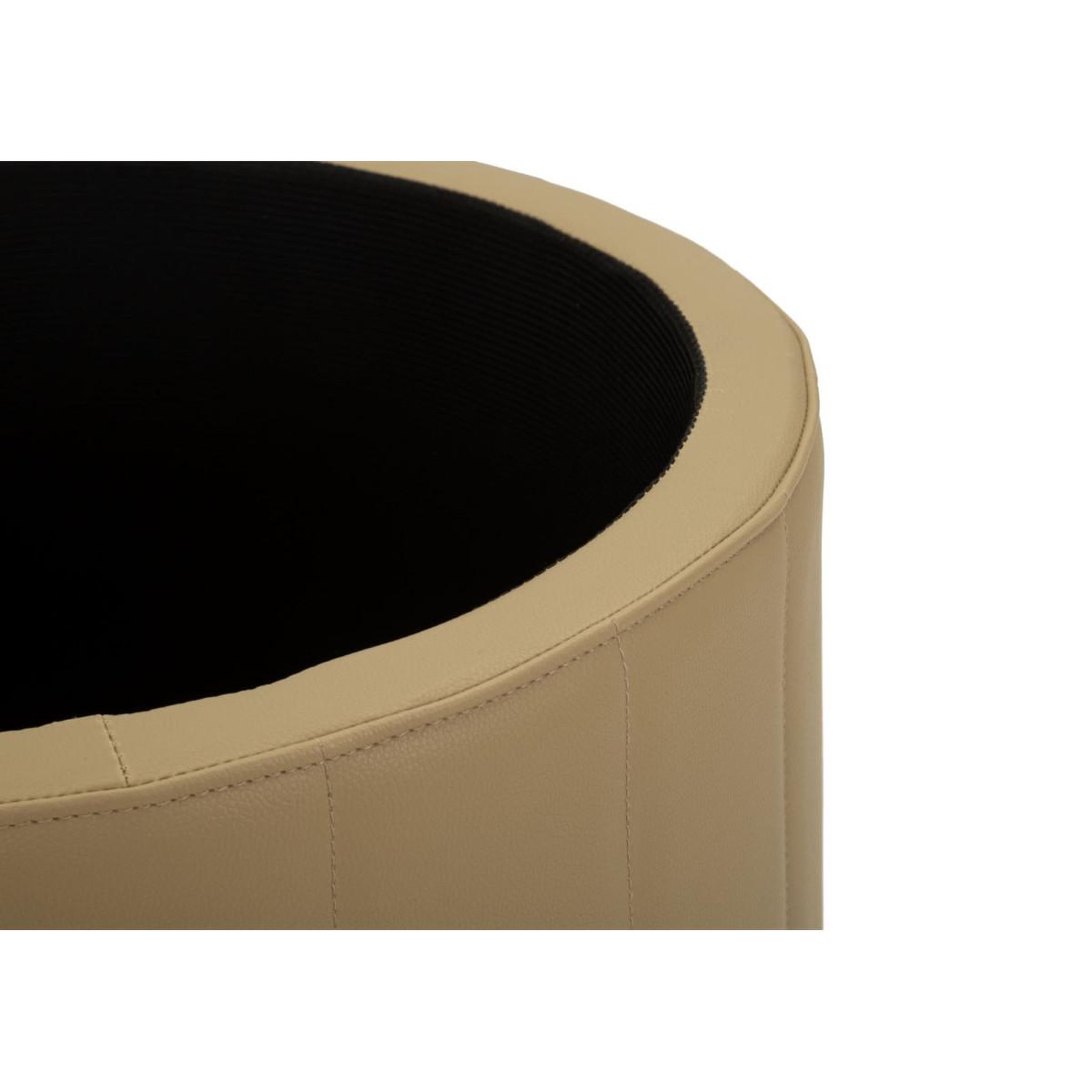 Voir la diapositive 6 : Paris Prix Pouf coffre design  london  46cm marron
