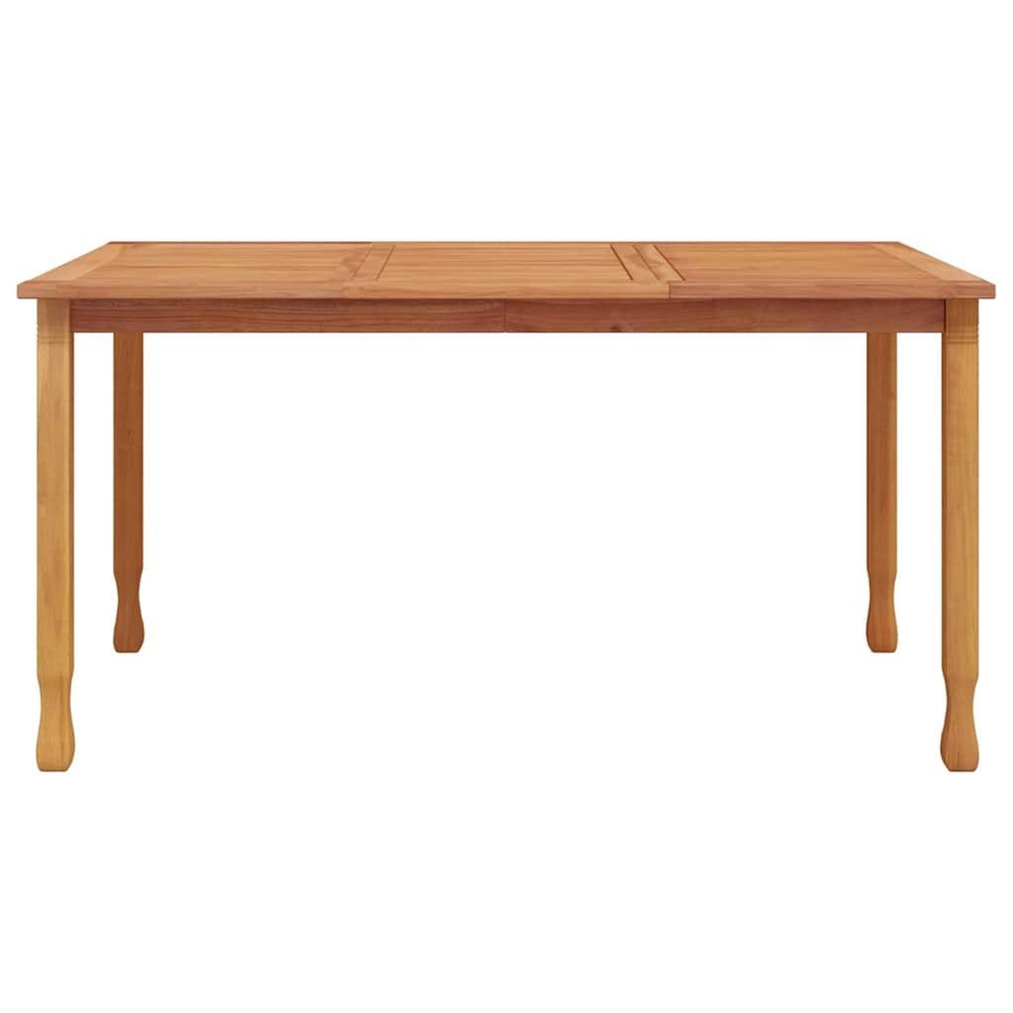 Voir la diapositive 3 : VIDAXL Table a dîner de jardin 150x90x75 cm bois massif de teck